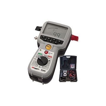 Megger BD-59092 MOM2 Hand-held Micro-ohmmeter, 220A/1000 mOhm with Clamps