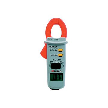 Megger DCM310 Digital Clamp Meter, 400A AC