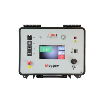 Megger TTRU3 BASIC  True Three-Phase Transformer Turns Ratio Tester