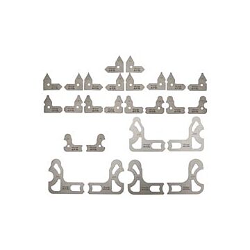 Mitutoyo 186-906 Radius Gages, 26 Leaves