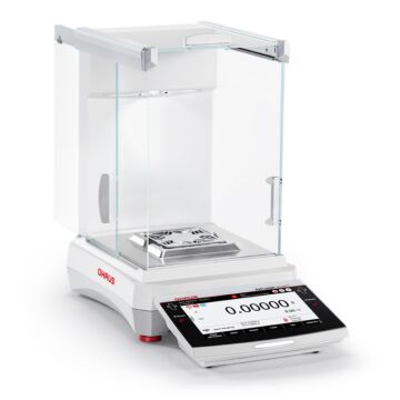 Ohaus Scale EXP125D/AD Explorer Plus Dual-Range Semi-Micro Balance, 82 g / 120 g