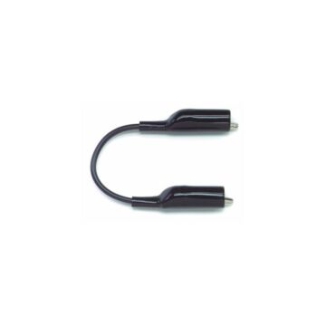 Pomona AL-B-36-0 Alligator Clip Patch Cord,Black 36"