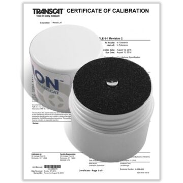 PROCISION 1g Weight, 316L SS, OIML F1 Accuracy +/- 0.10 mg, with Calibration Certificate