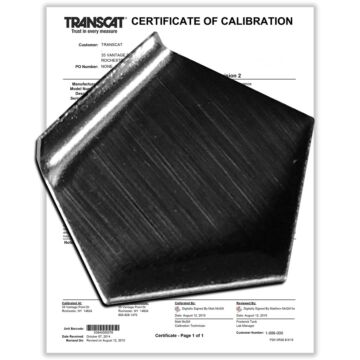 PROCISION 500mg Weight, 316L SS, OIML F1 Accuracy +/- 0.08 mg, with Calibration Certificate