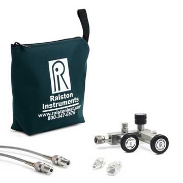 Ralston Instruments QSCM-2MSA-20-2 Manifold, 1/4" MNPT