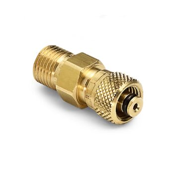 Ralston Instruments QTHA-2TB0 1/4" Tube Adapter for Quick-Test Hose, Brass
