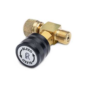 Ralston Instruments QTHA-TVLB-HC In-line Vent Valve, Male QT x Female QT, Brass