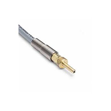 Ralston Instruments 1P1P-HOS-3FT Quick-test Hose, 1/8" Tube Stub Brass Hose Ends, 3'