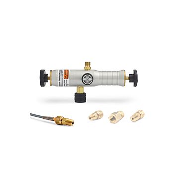 Ralston Instruments DV0V-4FBA-RG DV0V (25" Hg/650mmHgVac) Pump, 1/2" FBSPP Gauge Adapter, 1m Hose