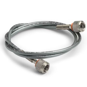 Ralston Instruments QSQS Quick-Test Hose, Stainless Steel Hose Ends, 4'