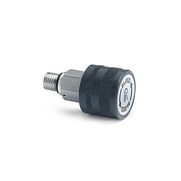 Ralston Instruments QSCM-0020-VT Vent Valve with Viton Seals, Stainless Steel