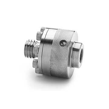 Ralston Instruments XTHA-2TS0-QD 1/4" Tube Fitting x Male Quick- test XT, Stainless Steel Adapter