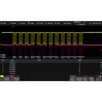 Siglent SDS6000L-FLEXRAY FlexRay trigger & decode (software)