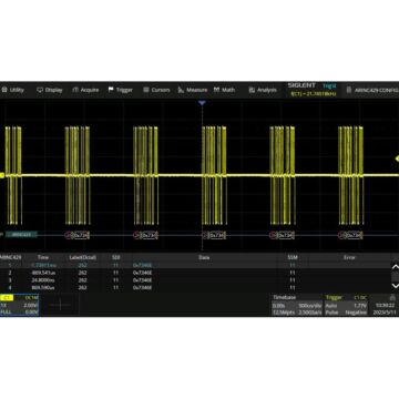 Siglent SDS7000A-ARINC  Trigger/Decode, For SDS7000A Oscilloscopes