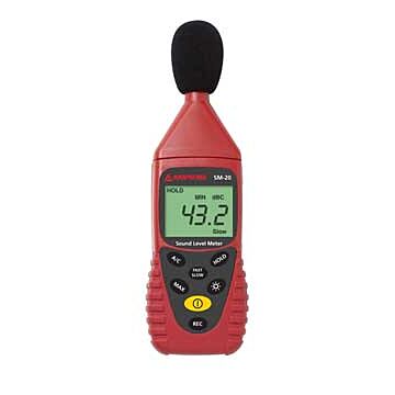 Amprobe SM-20A Sound Meter, 30 dB - 130 dB & 35 dB - 130 dB ranges