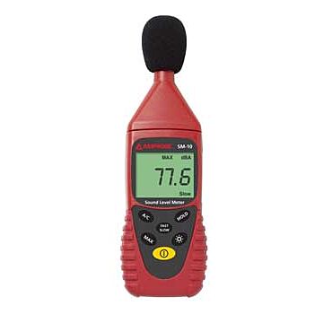 Amprobe SM-10 Sound Meter, 50 dB, 31.5 Hz - 8 kHz