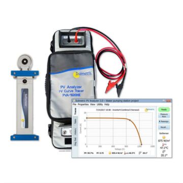 Solmetric PVA-1500HE FOR RENT1 High Efficiency PV Analyzer, 1500V/30A w/I-V Curve
