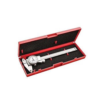 Starrett 3202-6 6"Dial Caliper with Fitted Case 