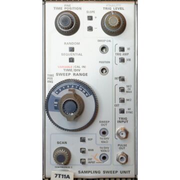 Tektronix 7T11 for Rent, 14 GHz Sampling Sweep Unit Plug-In