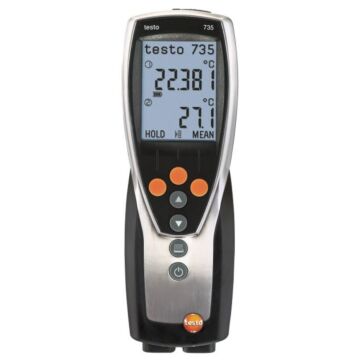 Testo 735-1 3-Channel Temperature Measuring Instrument