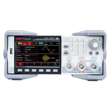 UNI-T UTG2122X 120MHz 2 Channel Advanced Arbitrary Waveform Generator