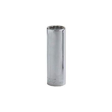 Wright Tool Company 46-18MM 18mm 1/2"Dr.12 Pt.Deep Metric Socket