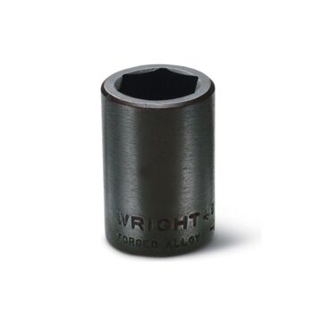 Wright Tool Company 48-18MM 18mm 1/2"Dr.6 Pt.Std.Metric Impact Socket