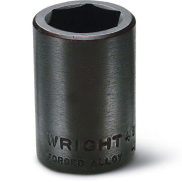 Wright Tool Company 48-24MM 24mm 1/2"Dr.6 Pt.Std.Metric Impact Socket