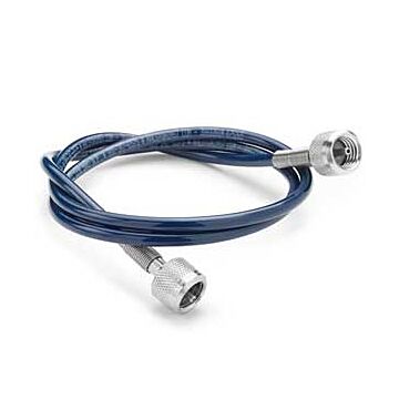 Ralston Instruments XTXT-HOS-5FT Quick-test XT 10000PSI Hose, Stainless Steel Hose Ends, 5'