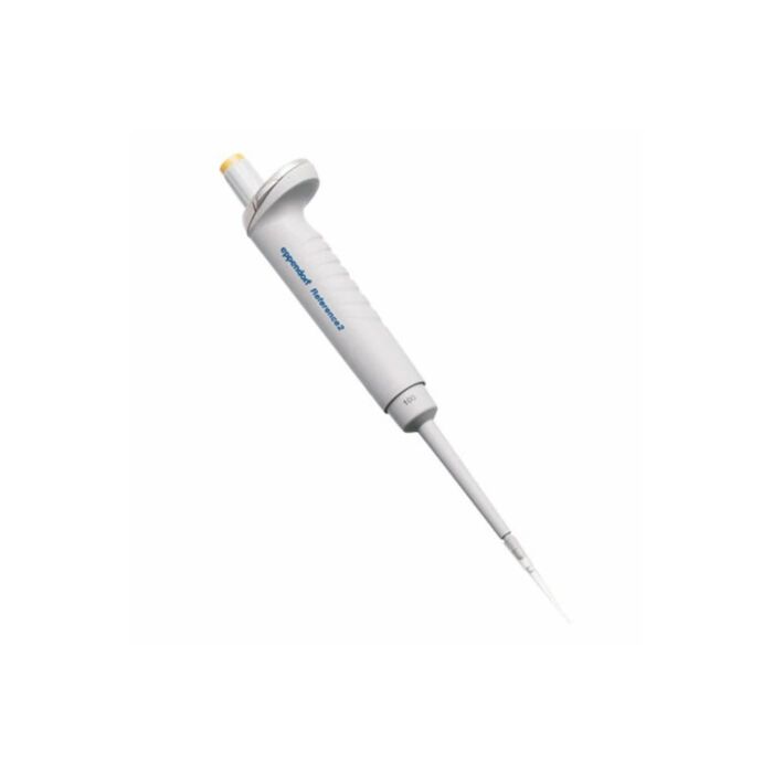 Eppendorf Reference 2 Single Channel Pipette, Yellow, 10-100uL