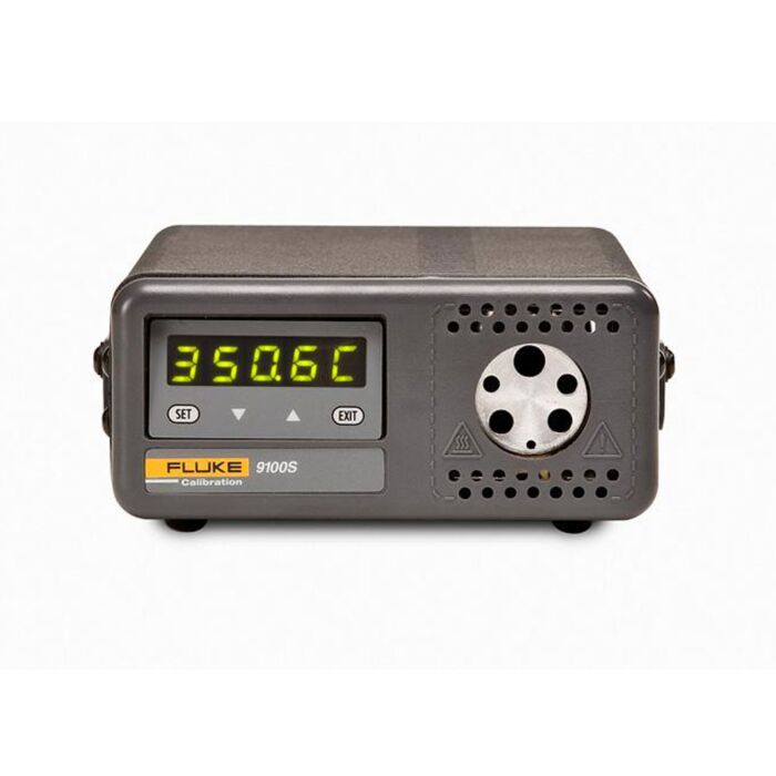 Fluke Calibration 9100S-A Handheld Dry-Well, Insert A, 6 wells, 35C to 375C (95F to 707F), NIST