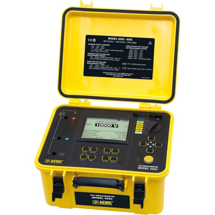 AEMC 6550 Megohmmeter, 10000V