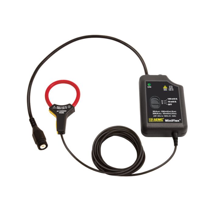 AEMC Instruments MF 3000-14-1-1 HF MiniFlex 3000A, 14",1mV/A High Frequency(for BNC Oscilloscope)