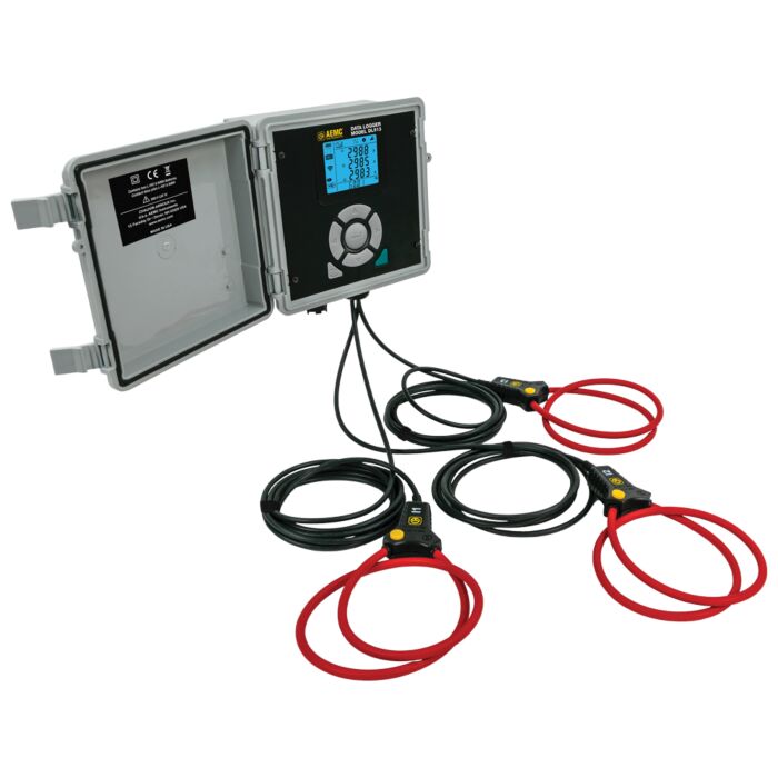 AEMC Instruments DL913 Data Logger (3-ch,TRMS,MiniFlex 300/3000A, WiFi, DataView)