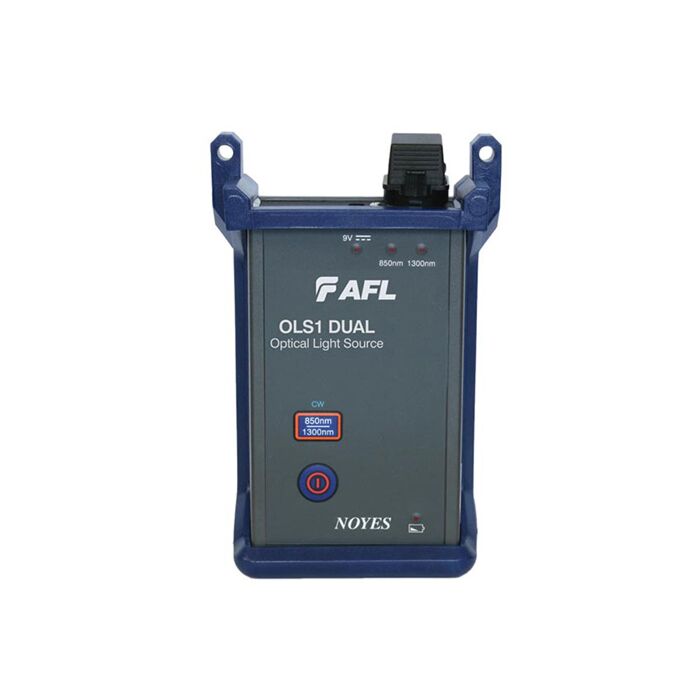 AFL-Noyes OLS1-DUAL for Rent, LED Light Source, 850nm - 1300nm, 1 port, +/- 0.1 dB/8 hours