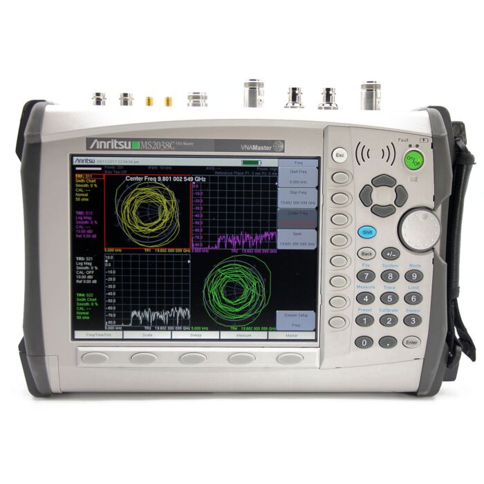 Anritsu MS2038C for Rent, Handheld Spectrum + Vector Network Analyzer, 5kHz-20GHz, 2p