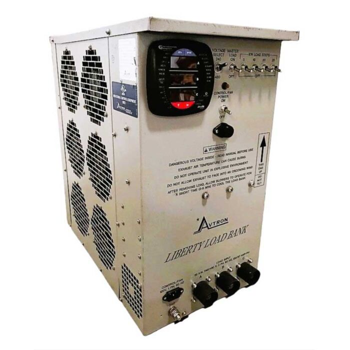 Avtron LPH55 for Rent, Portable AC Resistive Load Bank, 55kW