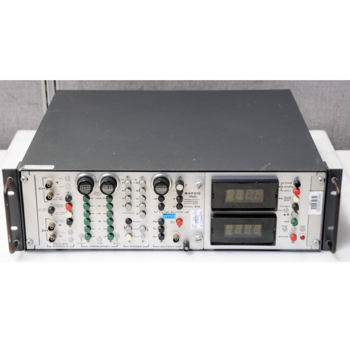 Bafco 916A for Rent, Frequency Response Analyzer, 0.005 to 10KHz