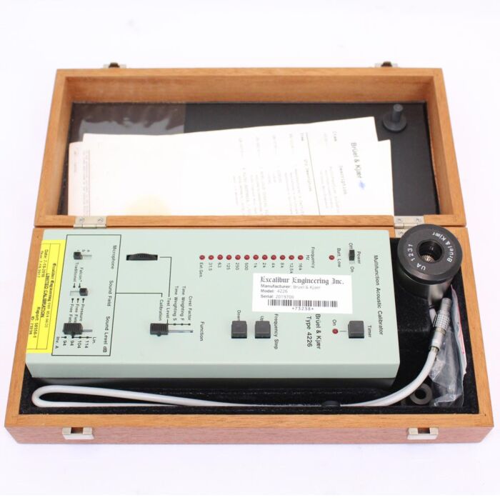 Used Bruel & Kjaer 4226 Acoustic Calibrator 94, 104 and 114dB