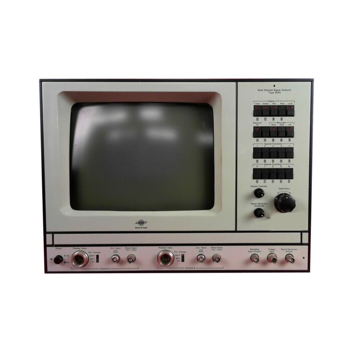 Bruel & Kjaer 2034 for Rent, Dual Channel Signal Analyzer FFT Analyzer