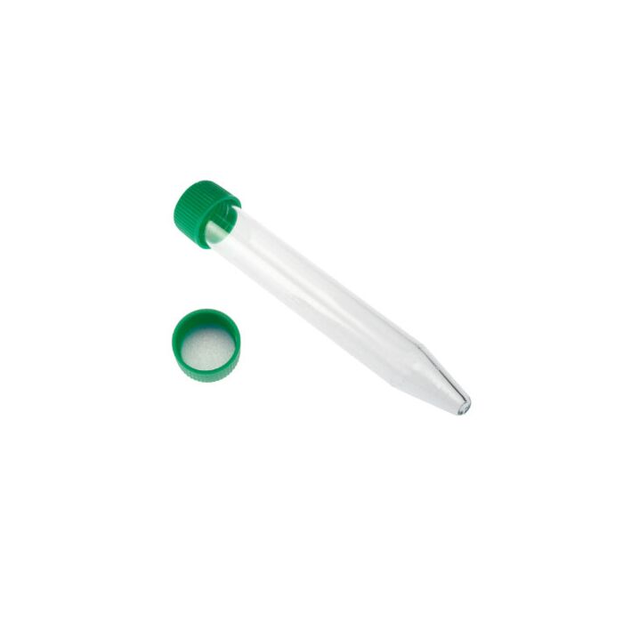 Celltreat 229491 15mL Polystyrene Centrifuge Tube, Sure Cap  - Bag, Sterile