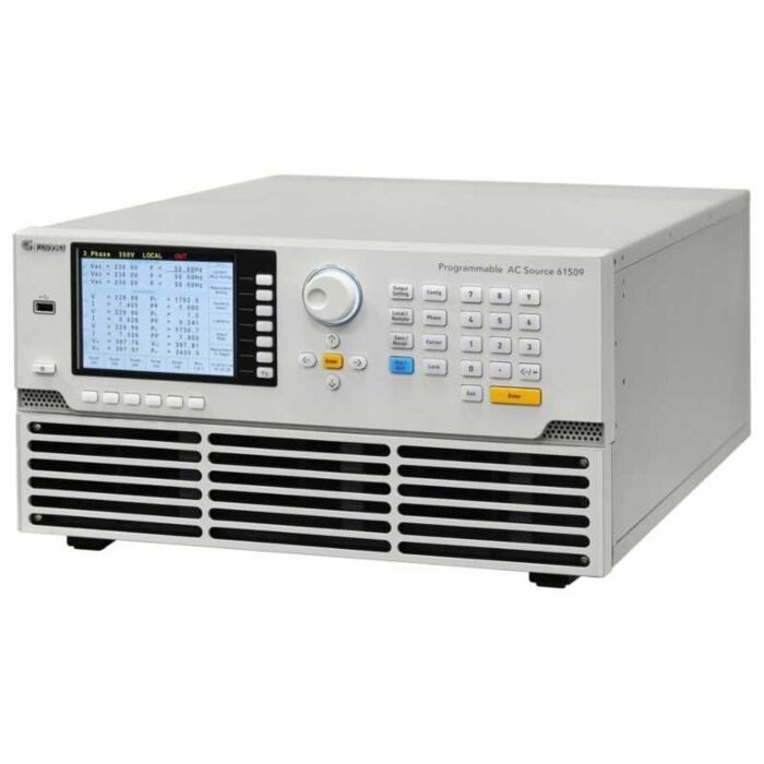 Chroma 61507 for Rent, AC Source, 0-350V, 15 to 2kHz, 3kVA, 1 or 3 Phase