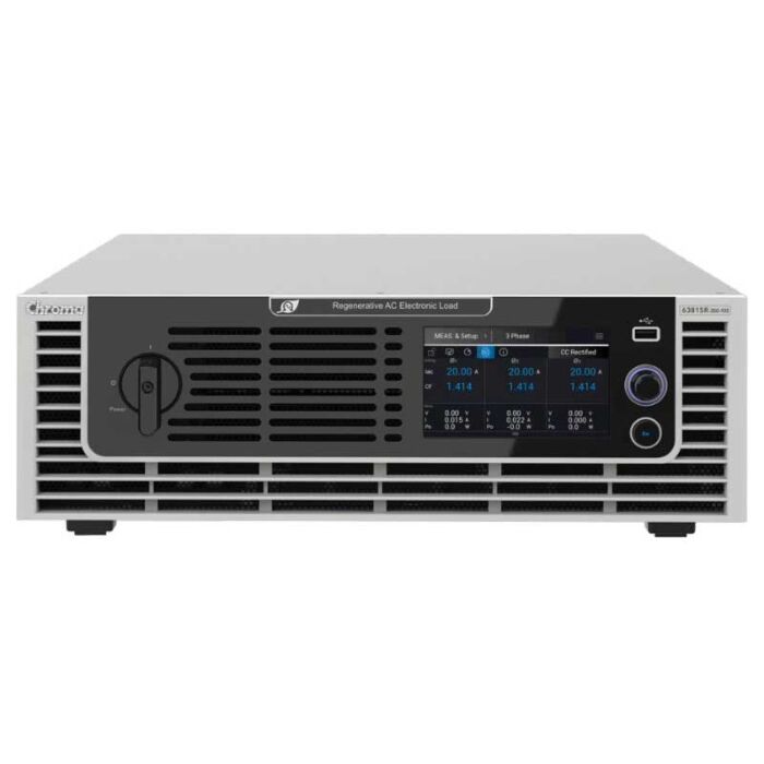 Chroma 63809R-350-87 for Rent, Regenerative AC Load, 350 V, 87 A, 9kVA