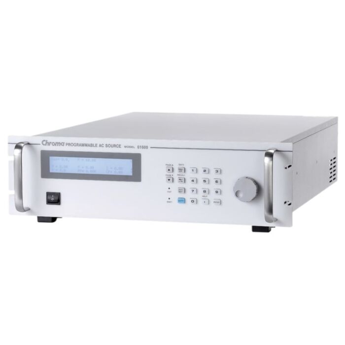 Chroma 61605 for Rent, AC Source, 0-300V, 15Hz to 1kHz, 4000W, 1 Phase