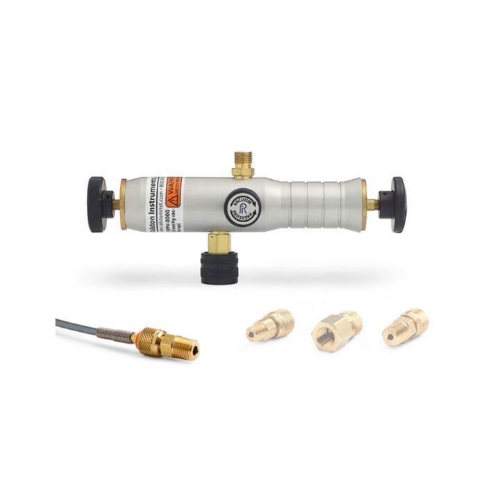 Ralston Instruments DPPV-3FBA-RG DPPV Pump, 125PSI to -23" Hg, 3/8" FBSP Gauge Adapter, 1m Hose