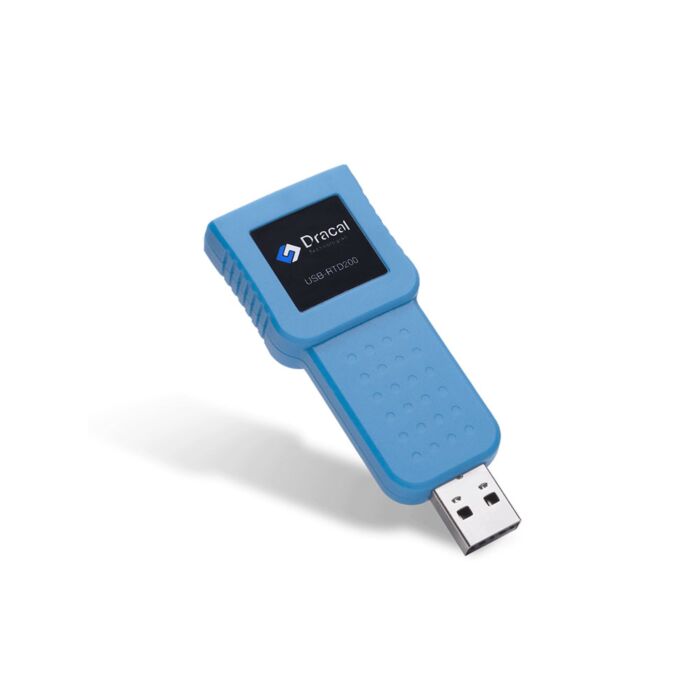 Dracal VCP-RTD200 2/3 Wire RTD sensor to USB ADPT, w/ connector, VCP mode