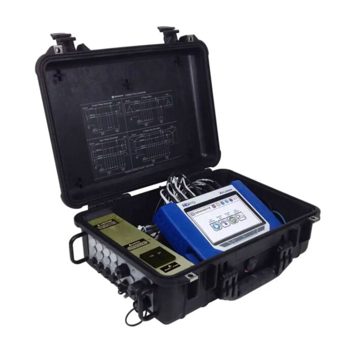 Dranetz LPC-HDPQ-US Lockable Portable Case for the HDPQ Series (IP 65), US plug