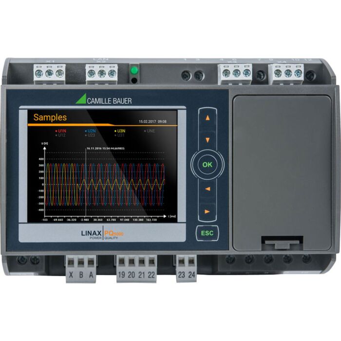 Dranetz PQ5000-1112 000E Power Quality Analyzer, Class A, 100V -230VAC/DC, No Display