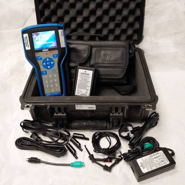 Used Emerson 475HP1EKLUGMTAS Field Communicator Without Fieldbus Extra Power Module
