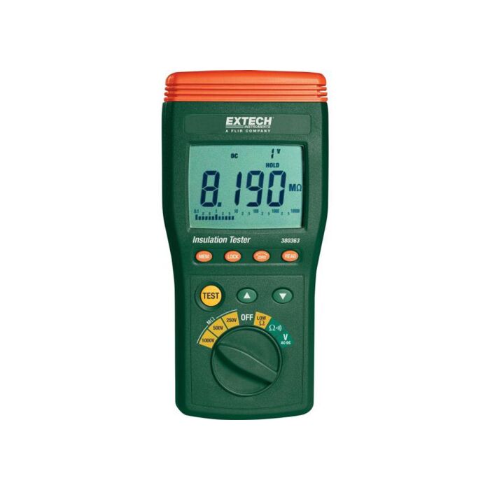 Extech 380363 Digital High Voltage Insulation Tester (1000V,500V,250V)